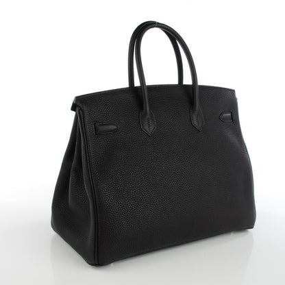 Hermes Taurillon Clemence Birkin 35 Graphite 4 of 21