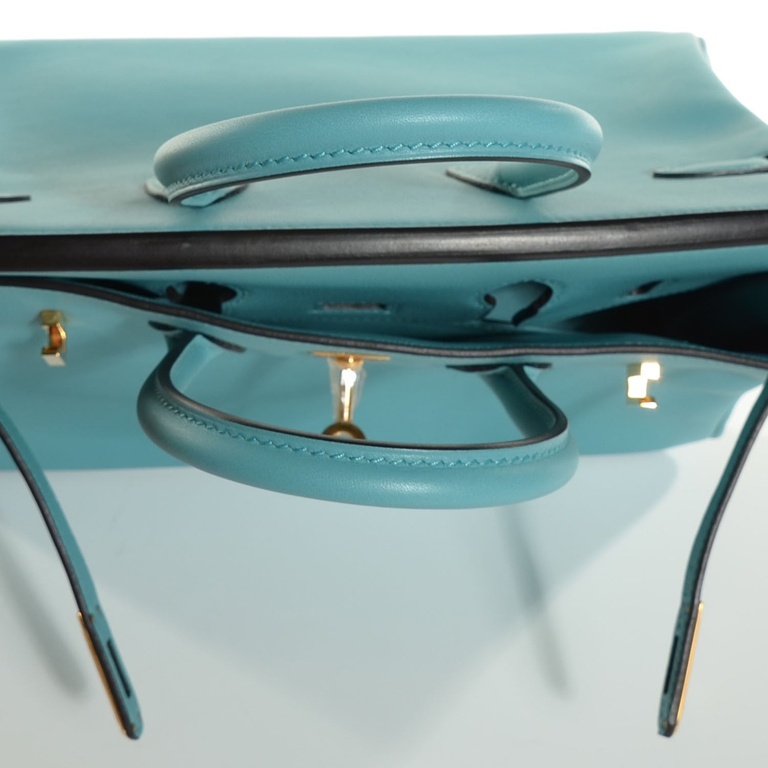 Hermes Swift Birkin 25 Bleu Saint Cyr 26 of 29