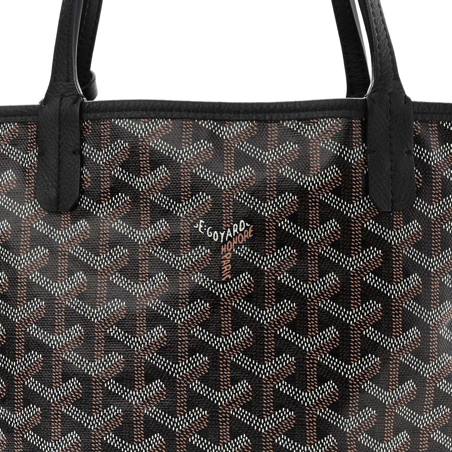 Goyard Goyardine Reversible Mini Anjou Black 9 of 11