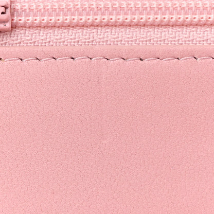Chanel Tweed Quilted Wallet On Chain WOC Blue Pink Gold 12 of 12
