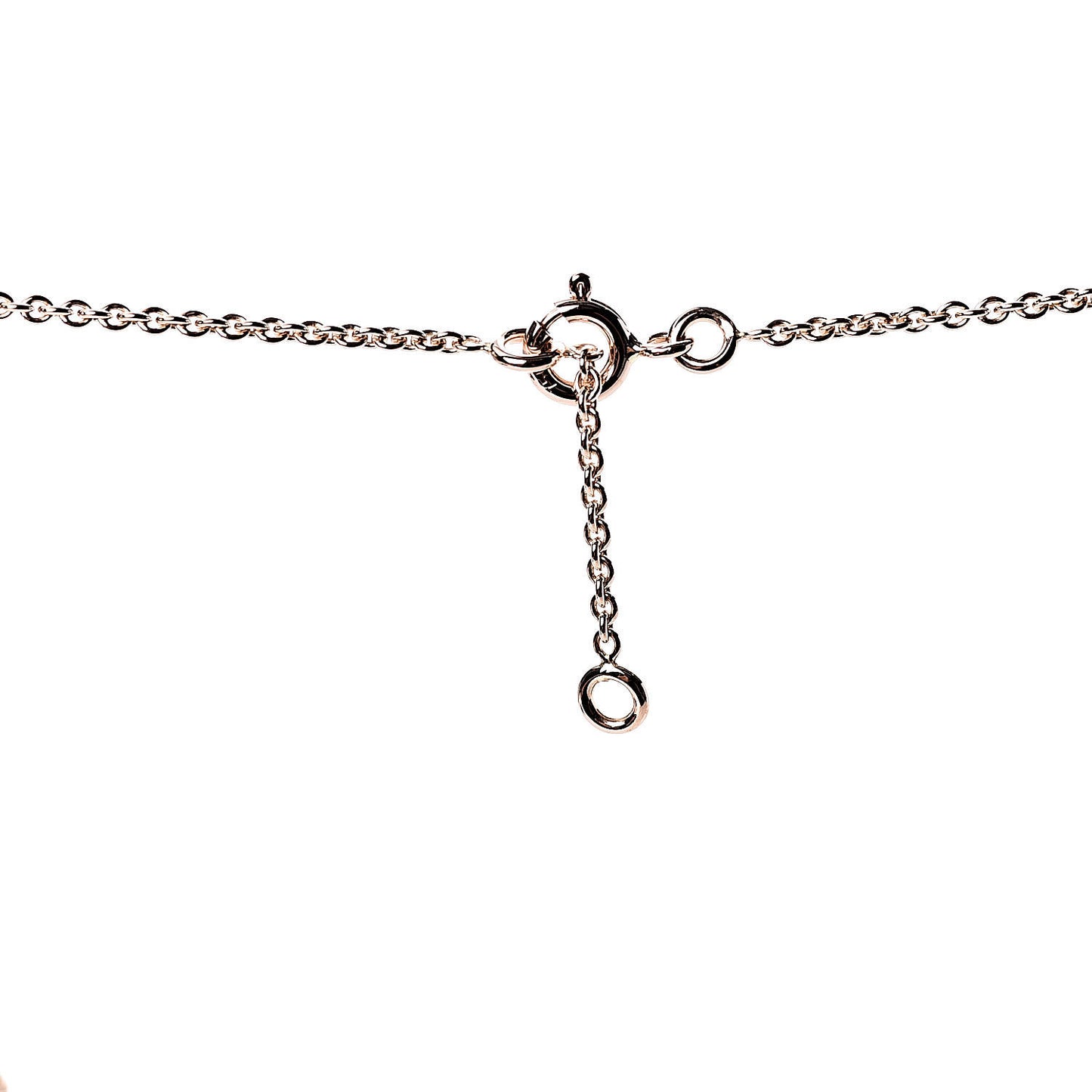 18K Rose Gold Diamond Constance Amulette Pendant Necklace