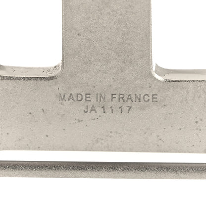 Hermes Polished Palladium 32mm H Belt Buckle Silver 4 of 4