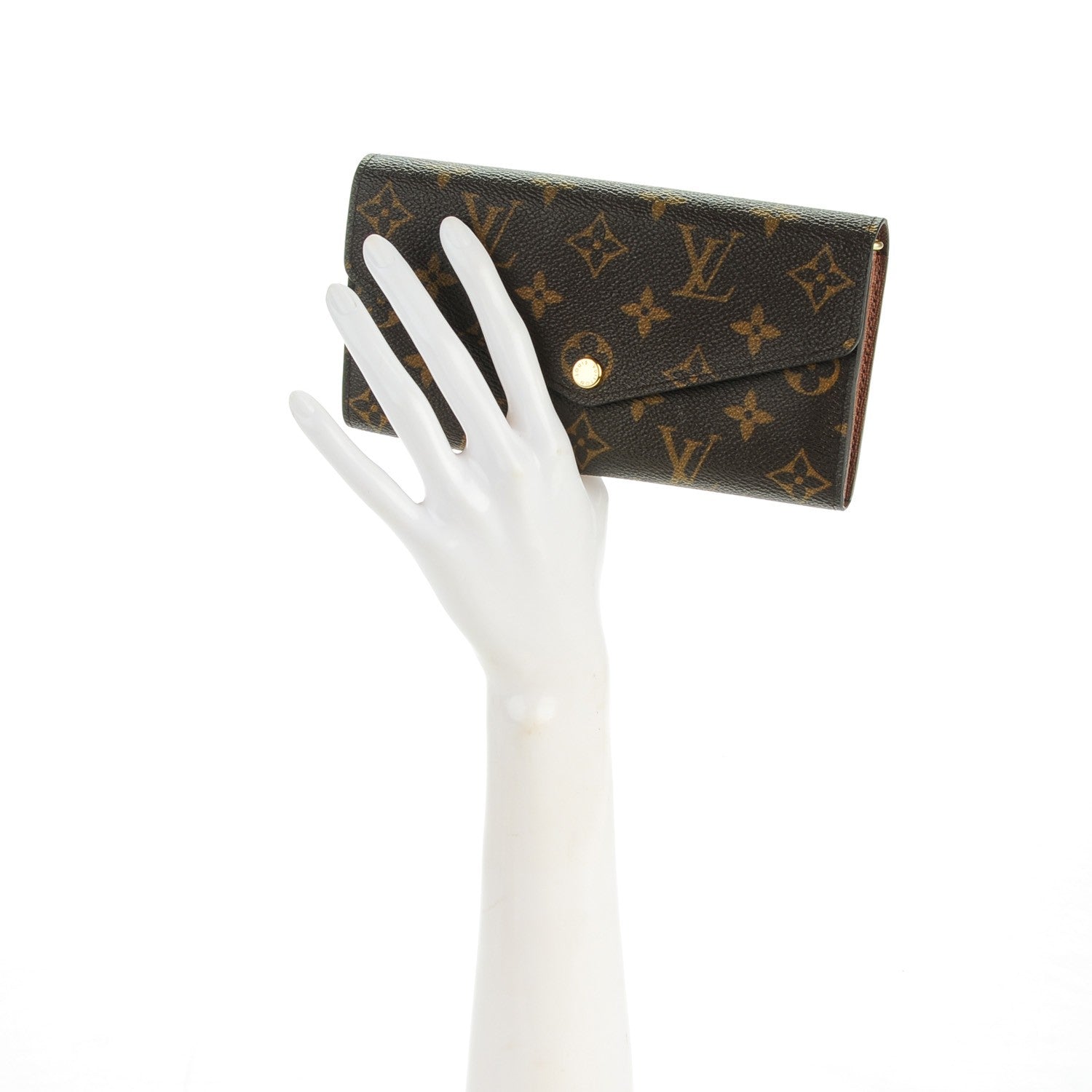 Louis Vuitton Monogram Sarah Wallet NM 2 of 7