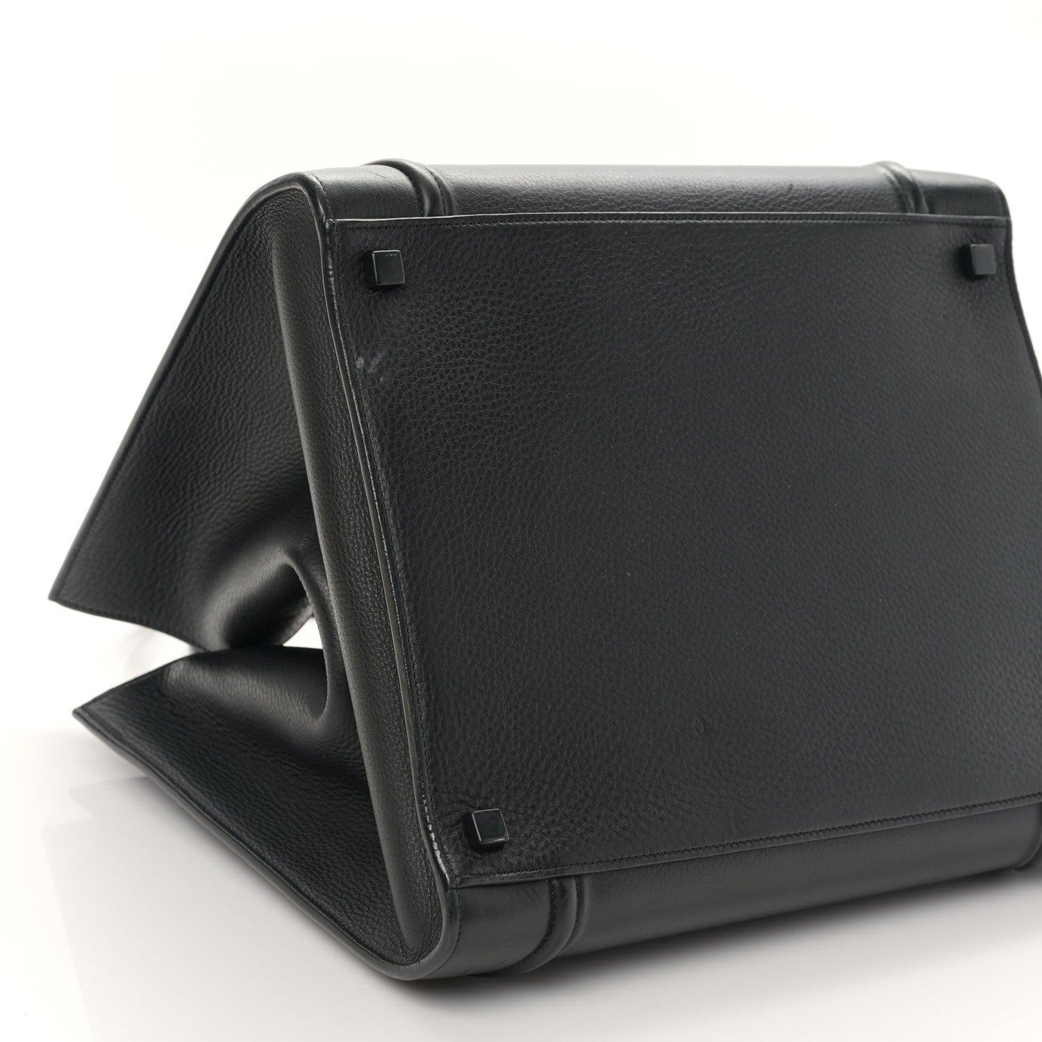 Celine Supple Calfskin Medium Phantom Luggage Black 8 of 9