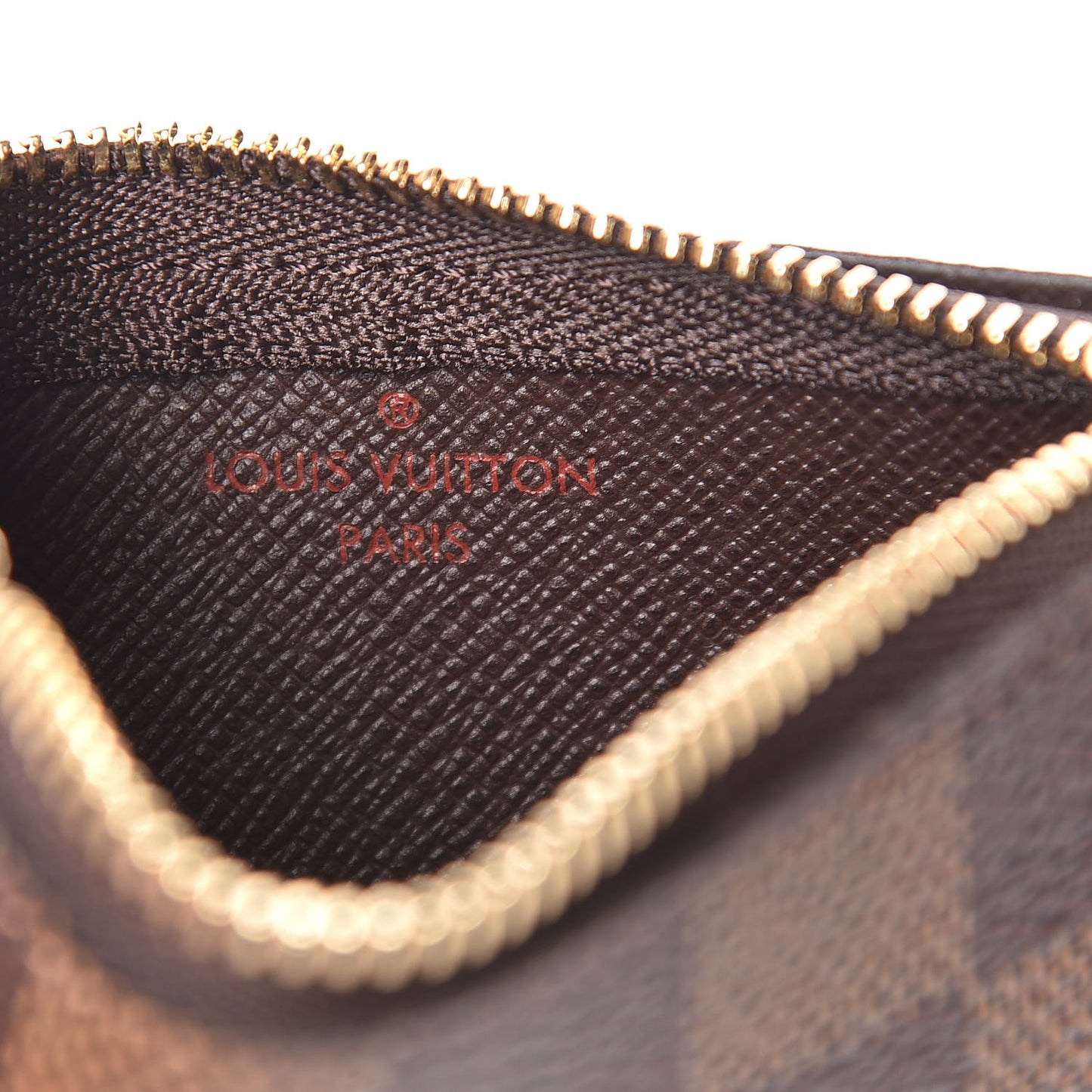 Damier Ebene Key Pouch
