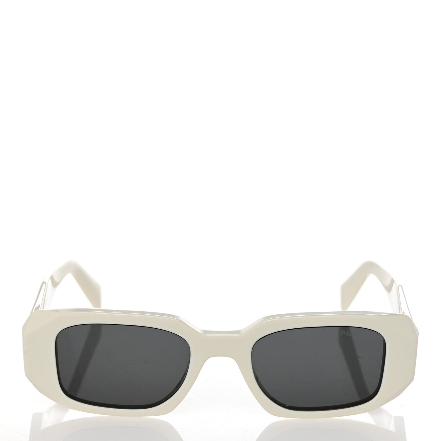 Acetate Symbole Sunglasses SPR 17W White