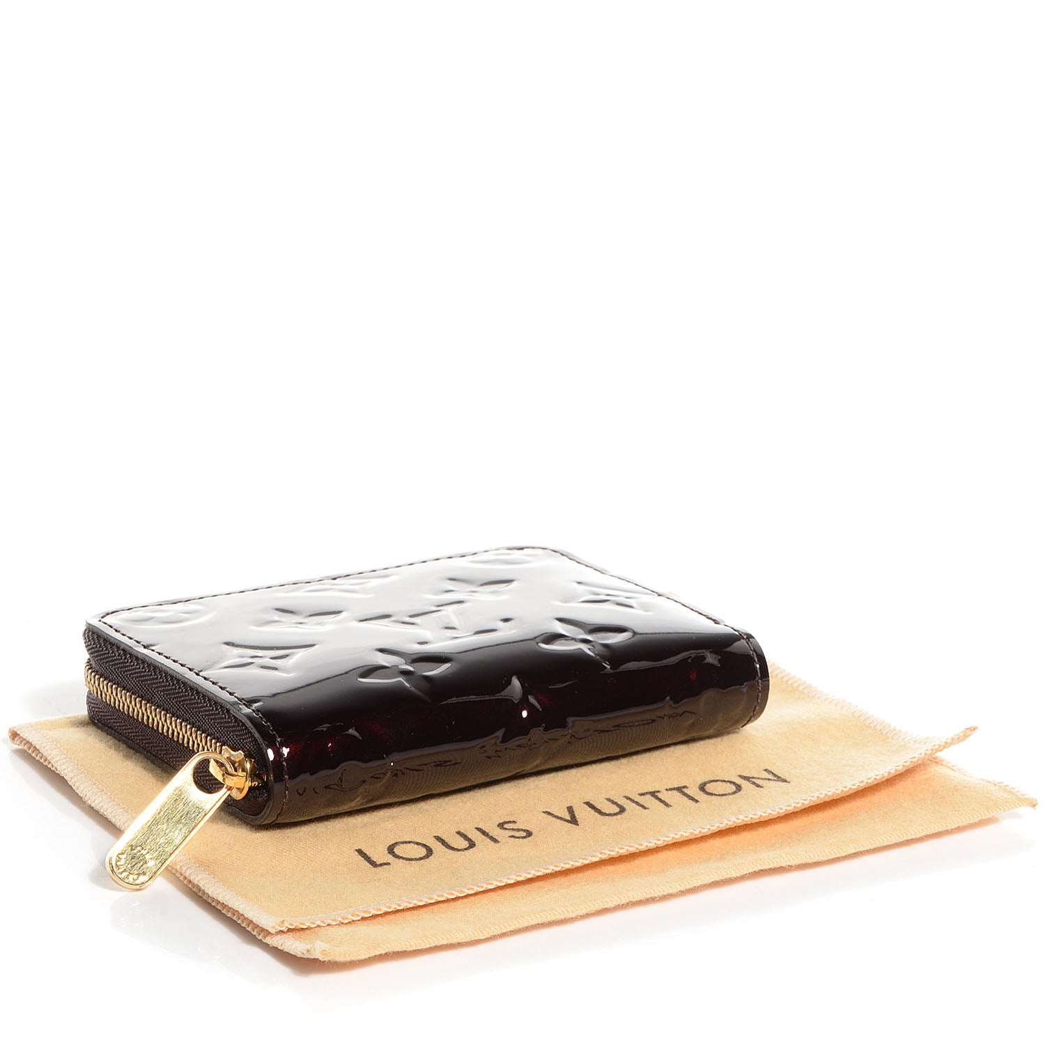 Louis Vuitton Vernis Zippy Coin Purse Wallet Amarante 4 of 7