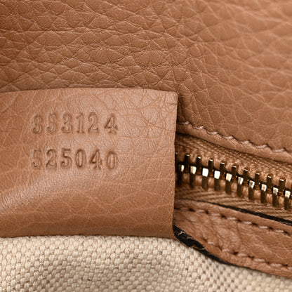 Gucci Calfskin Medium Bamboo Shopper Boston Camelia 7 of 11