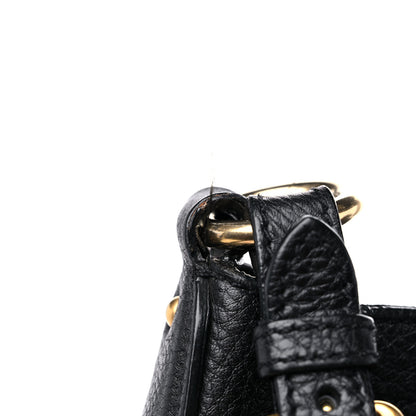 Prada Vitello Daino Shoulder Bag Black 13 of 15