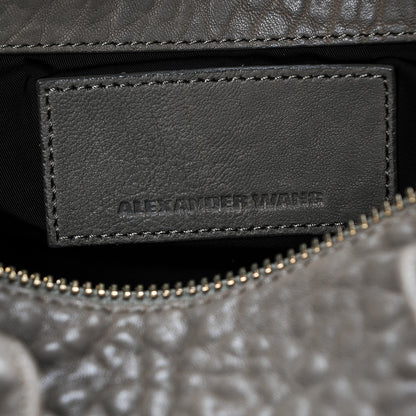 Alexander Wang Pebbled Lambskin Rocco Grey 8 of 8
