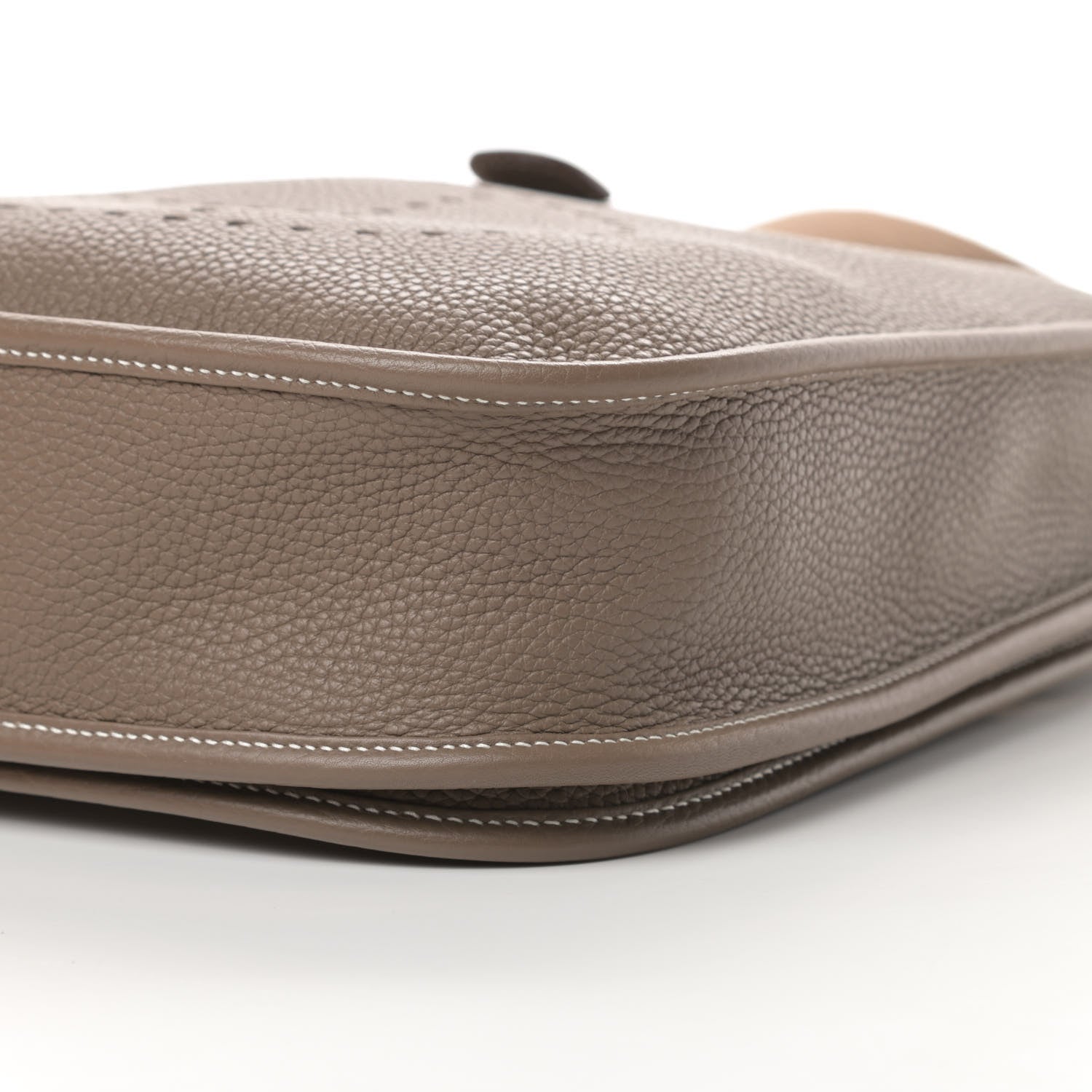 Hermes Taurillon Clemence Evelyne III PM Etoupe 9 of 10