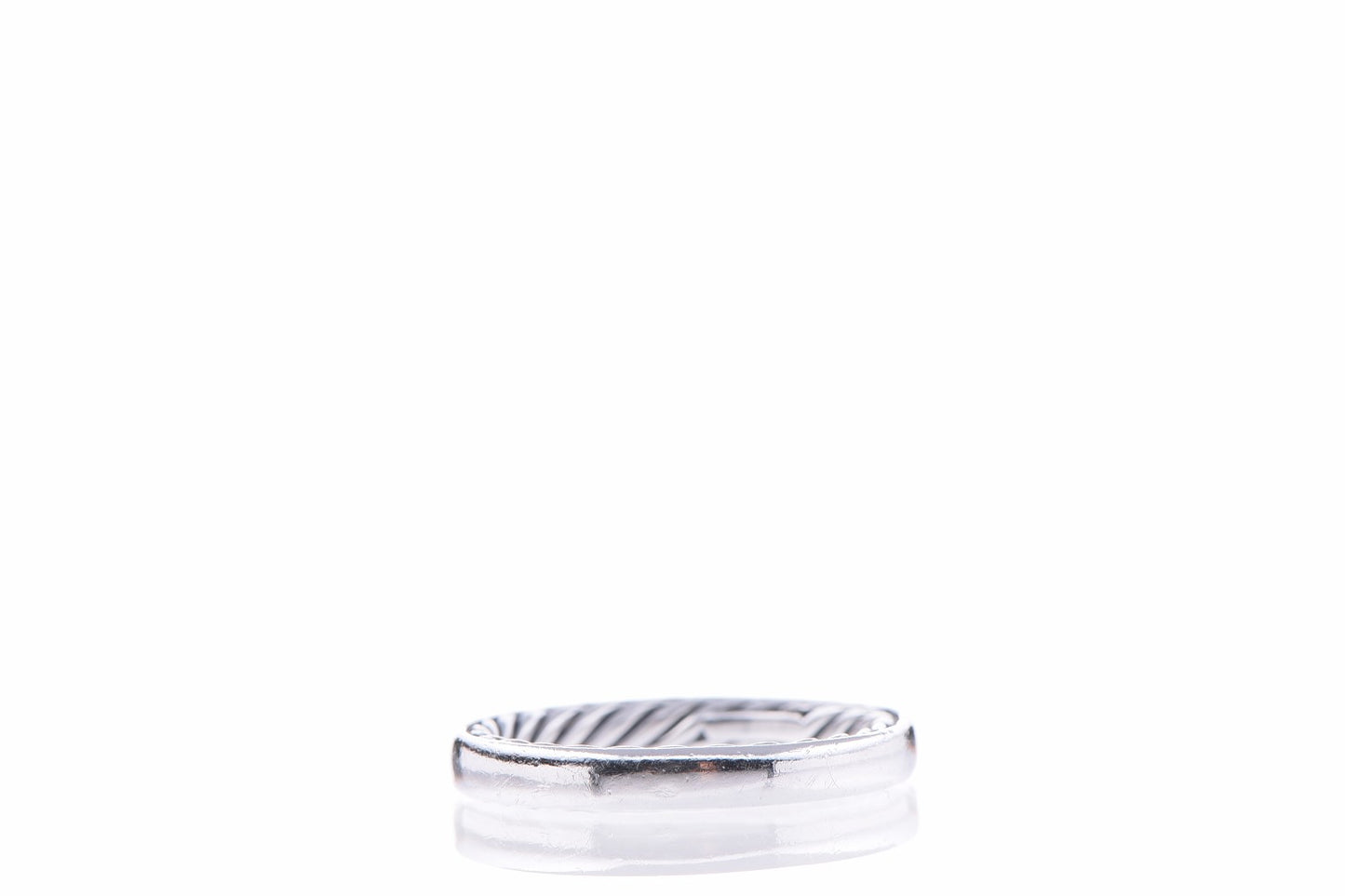 Sterling Silver 3mm Cable Classics Band Ring 54 7