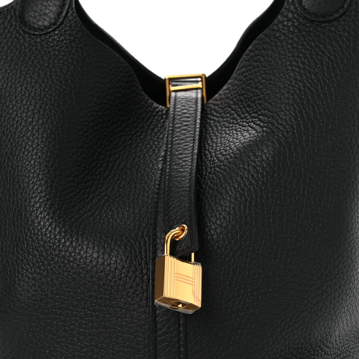Taurillon Clemence Picotin Lock 22 MM Black