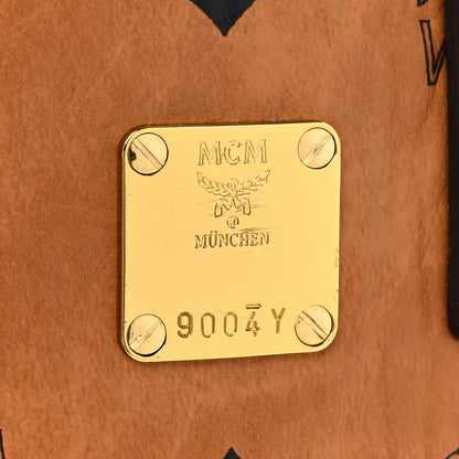 MCM Visetos X-Mini Aren Tote Cognac 6 of 9