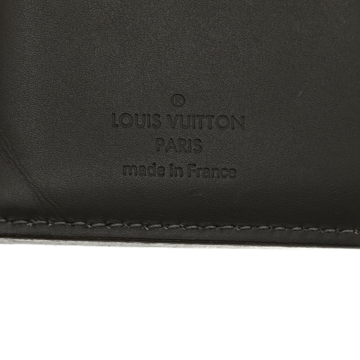 Louis Vuitton Vernis French Purse Wallet Gris Art Deco 7 of 8