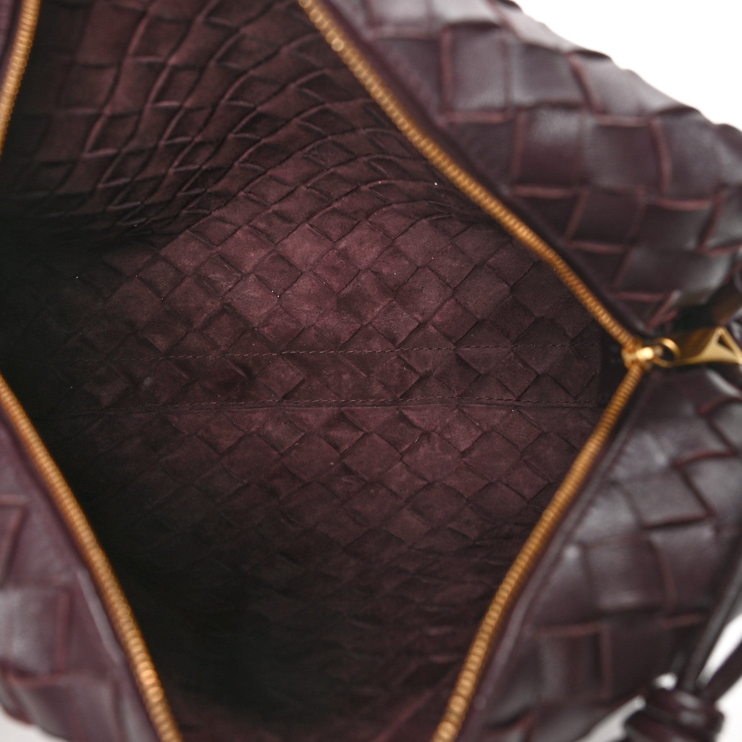 Bottega Veneta Nappa Intrecciato Medium Loop Camera Bag Grape 4 of 5