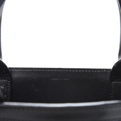 Celine Canvas Calfskin Small Vertical Cabas Black 7 of 12