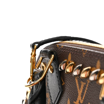 Louis Vuitton Monogram Macassar Studded Alma BB 15 of 15