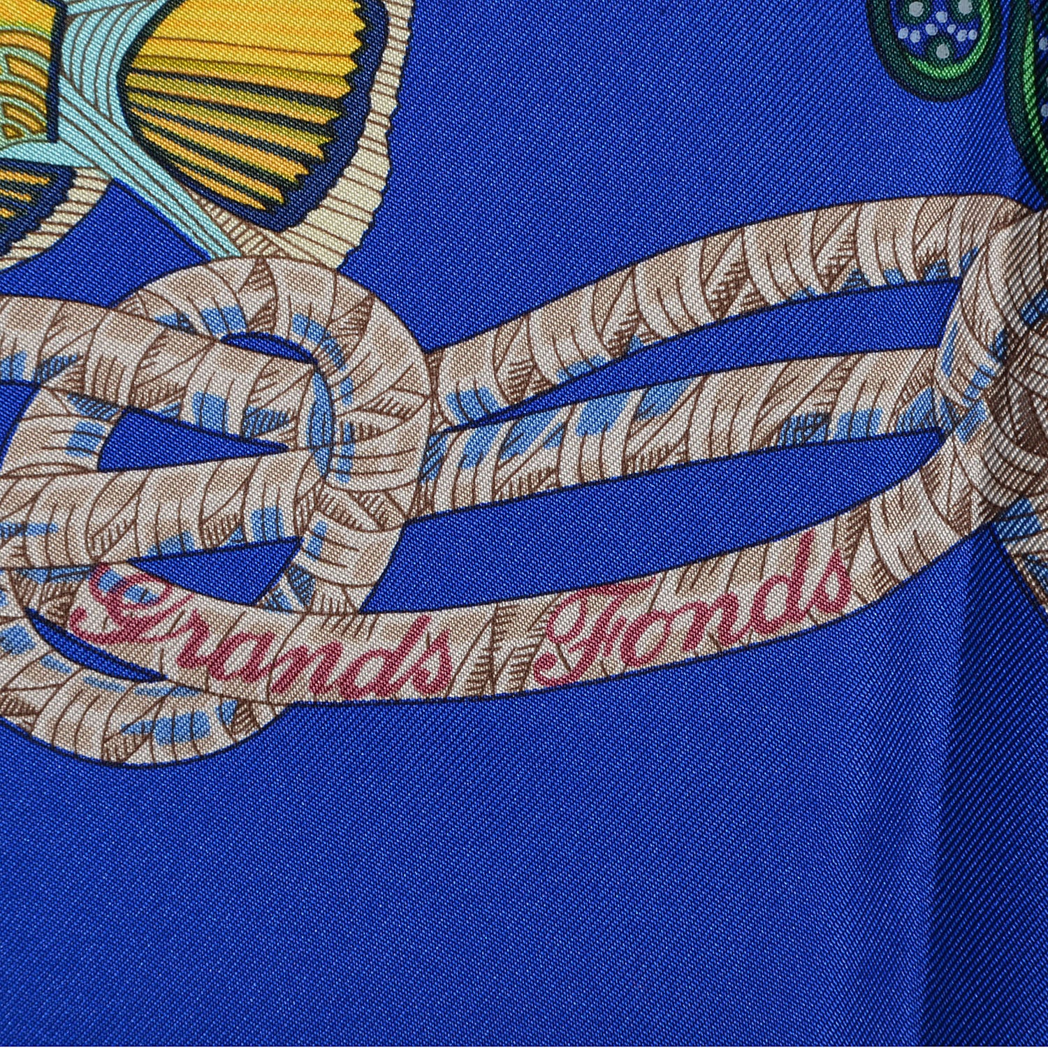 Hermes Silk Grands Fonds Scarf 90 4 of 5