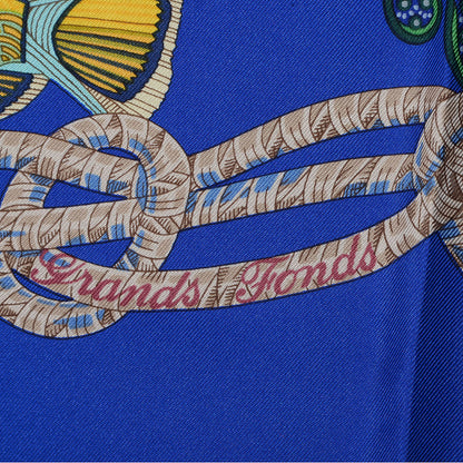 Hermes Silk Grands Fonds Scarf 90 4 of 5