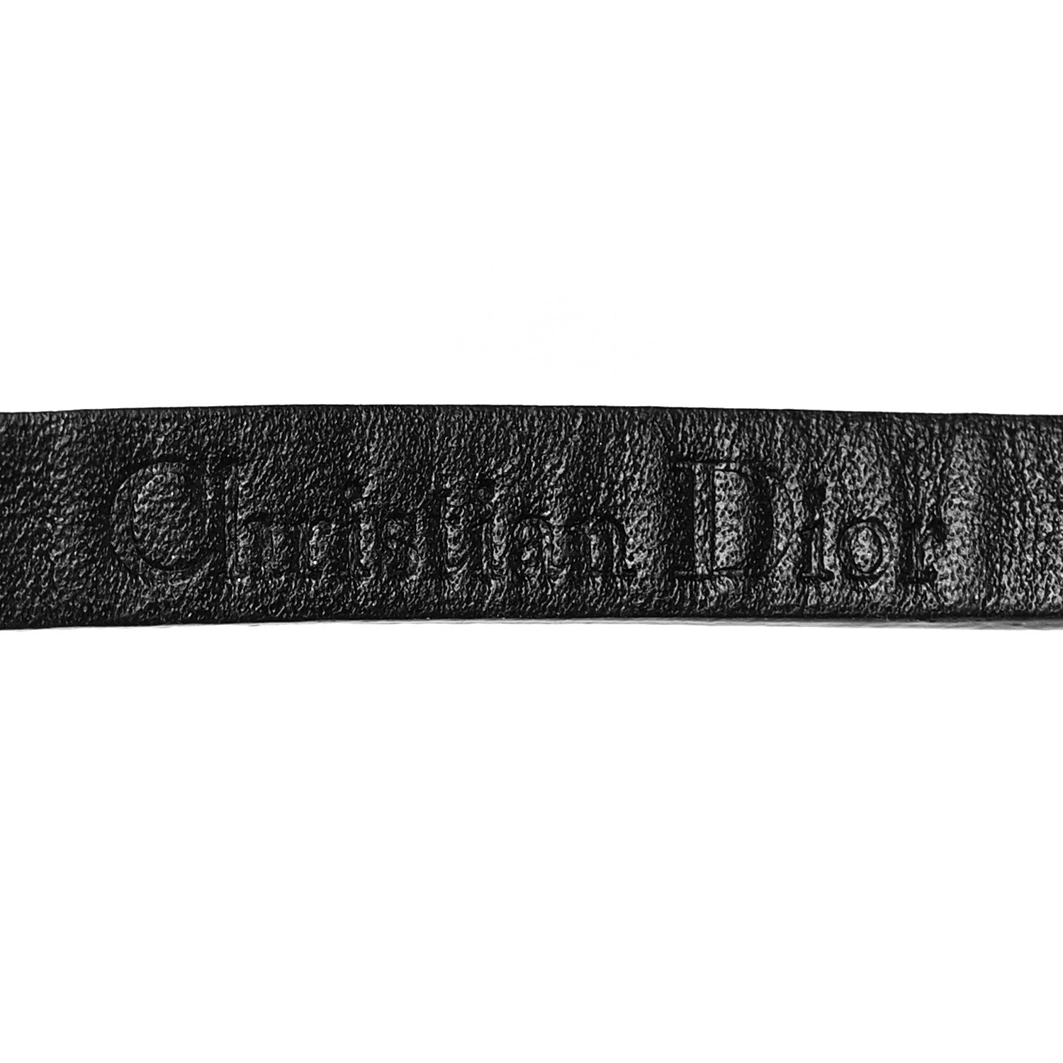 Christian Dior Calfskin J'adior Double Bracelet Black 4 of 4