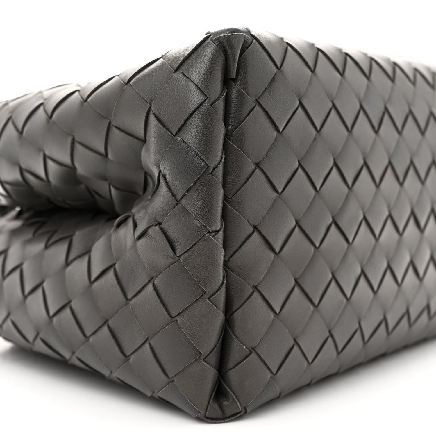 Bottega Veneta Nappa Intrecciato New Roma Tote Grey 10 of 11