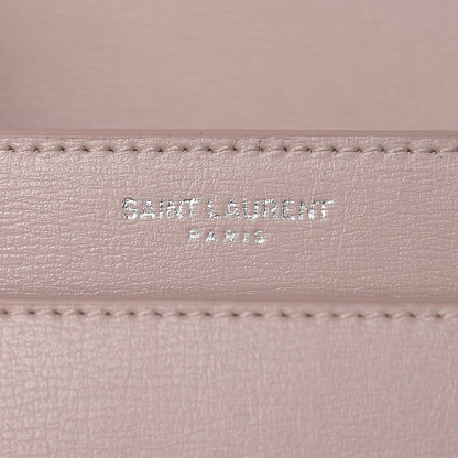 Saint Laurent Calfskin Medium Monogram Sunset Marble Pink 7 of 10