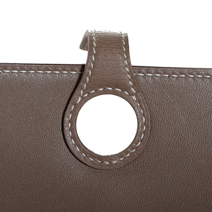 Hermes Swift Dogon Duo Wallet Etoupe 10 of 12