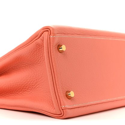 Hermes Togo Kelly Retourne 32 Crevette 9 of 10
