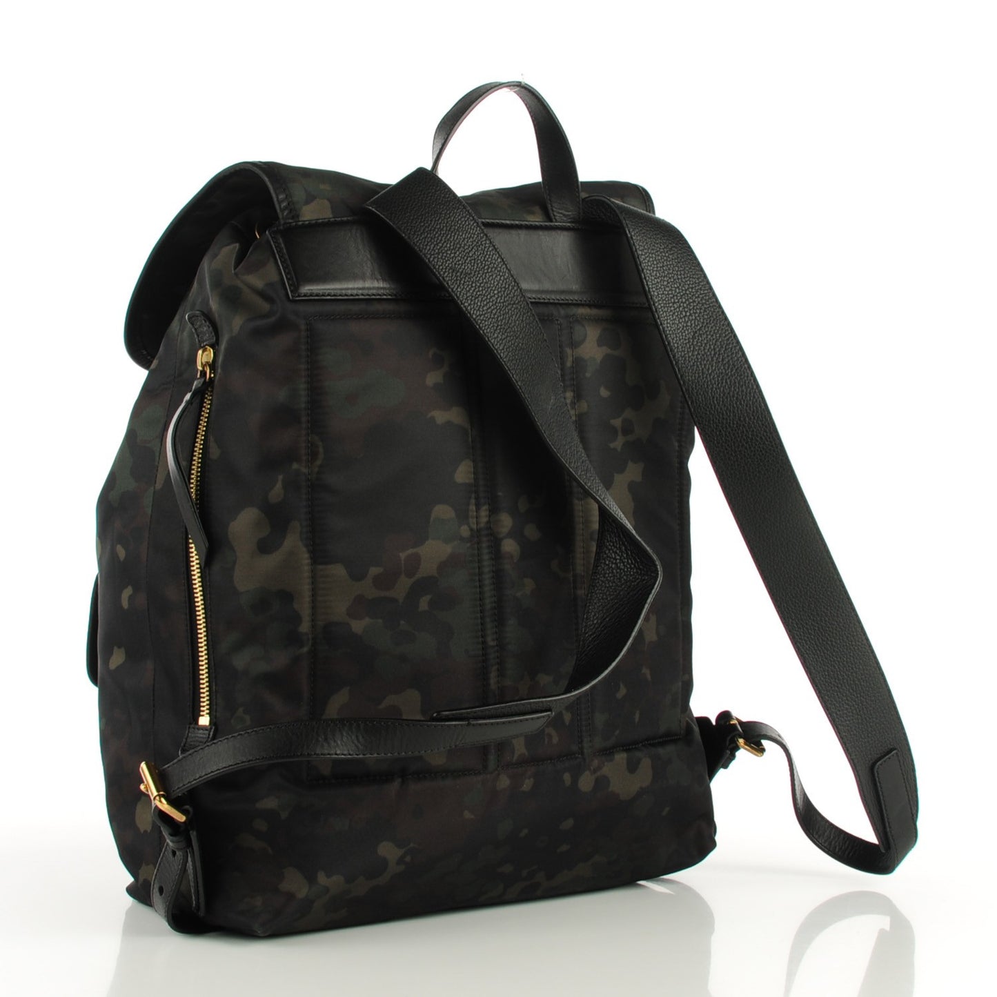 Nylon Camoflauge Print Brookdale Backpack