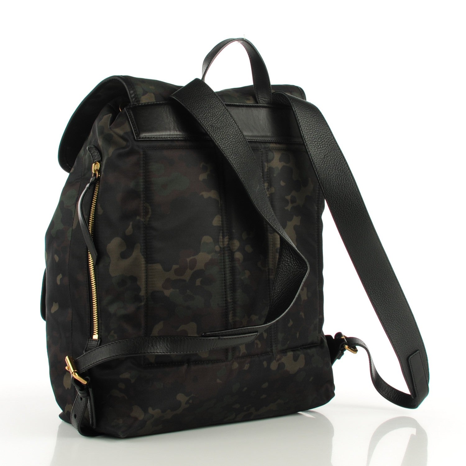 Burberry Nylon Camoflauge Print Brookdale Backpack 3 of 9