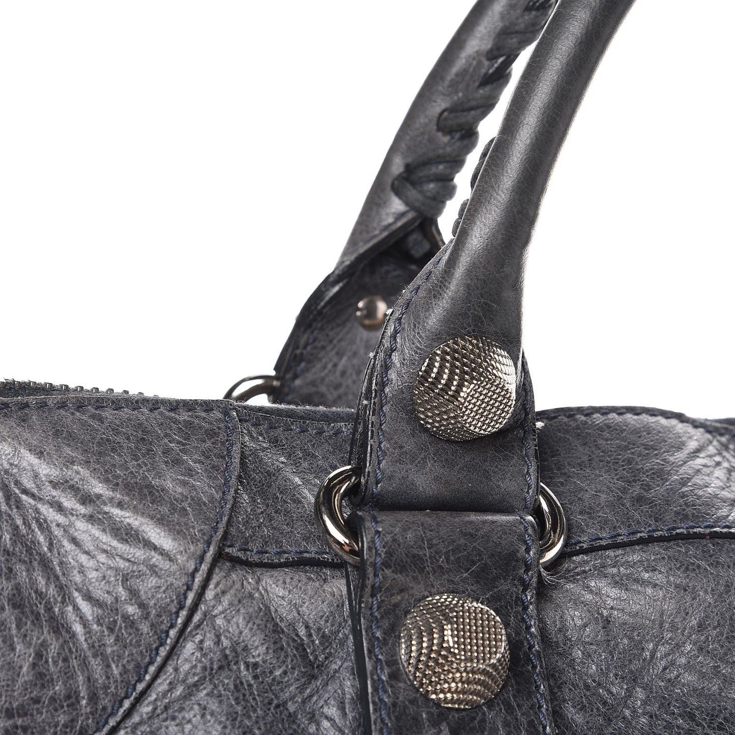 Agneau Giant 21 Silver Hardware Work Anthracite