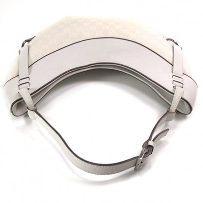 Gucci Monogram Half Moon Hobo White 6 of 12