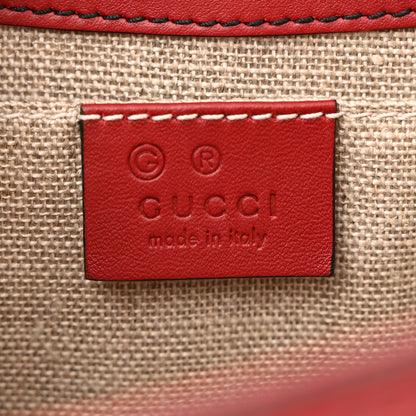 Gucci Microguccissima Medium Emily Chain Shoulder Bag Red 6 of 11