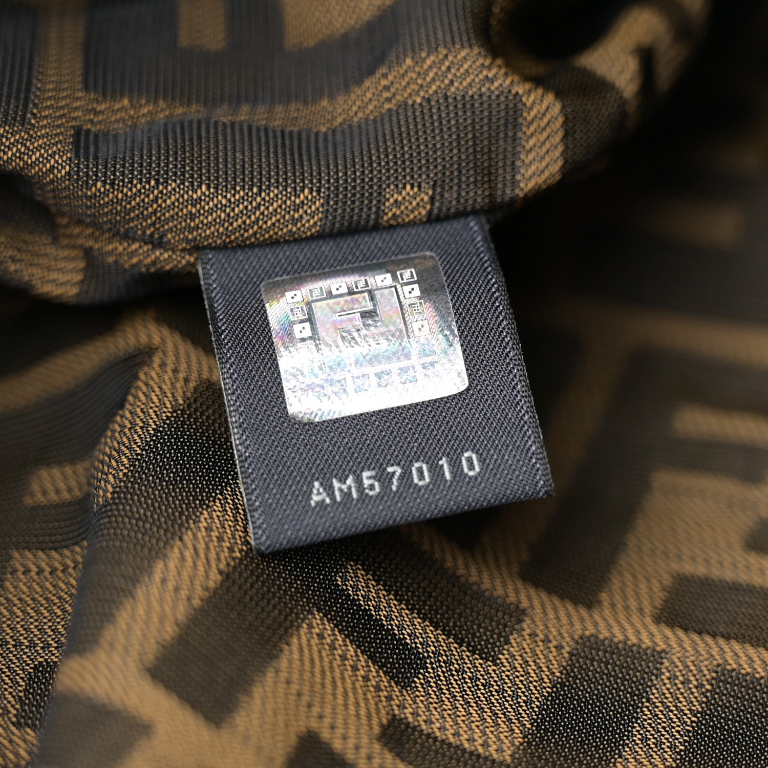 Fendi Nappa Zucca Fringe Spy Tobacco 7 of 10