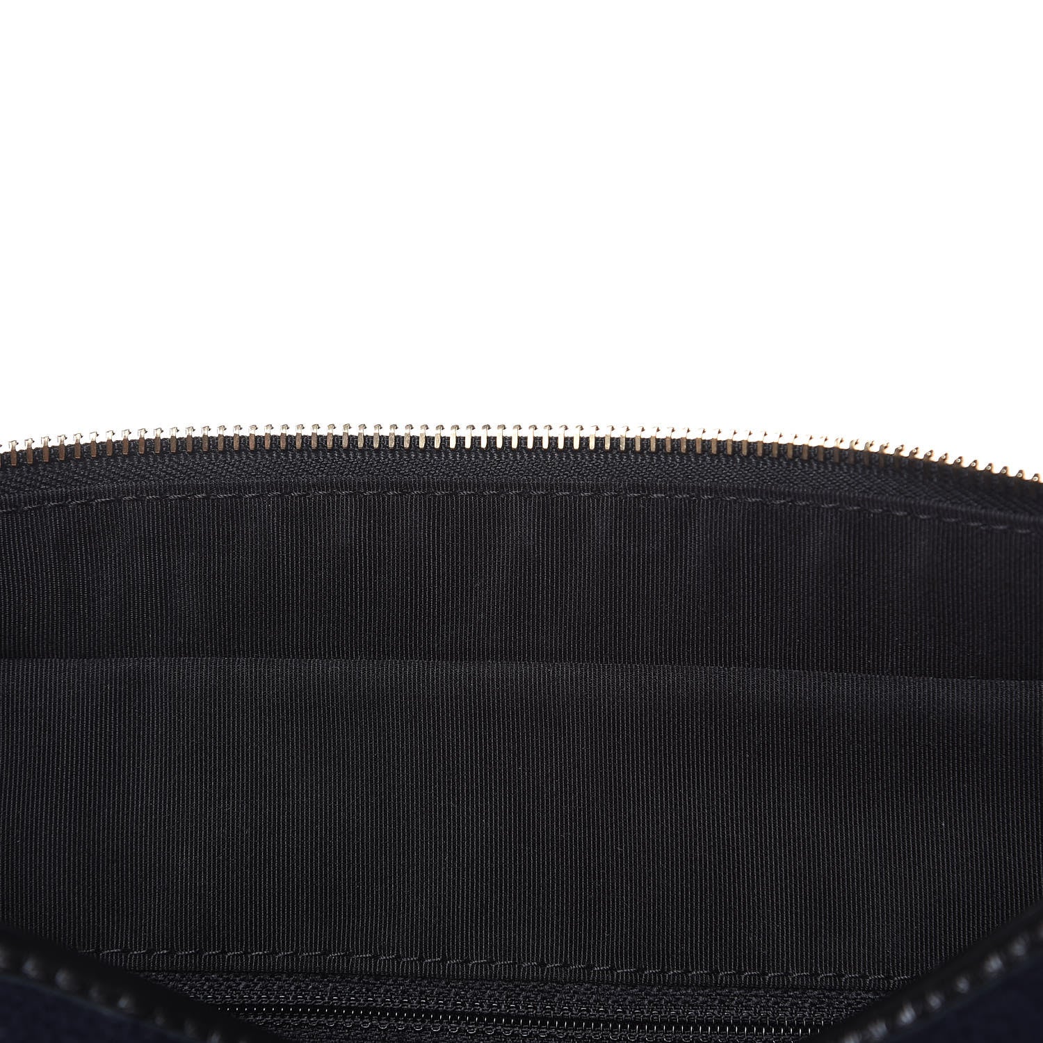 Chanel Wool Embroidered Medium Gabrielle Hobo Dark Navy Blue 14 of 14