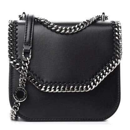 Stella McCartney Eco Alter Nappa Medium Falabella Box Shoulder Bag Black 1 of 9