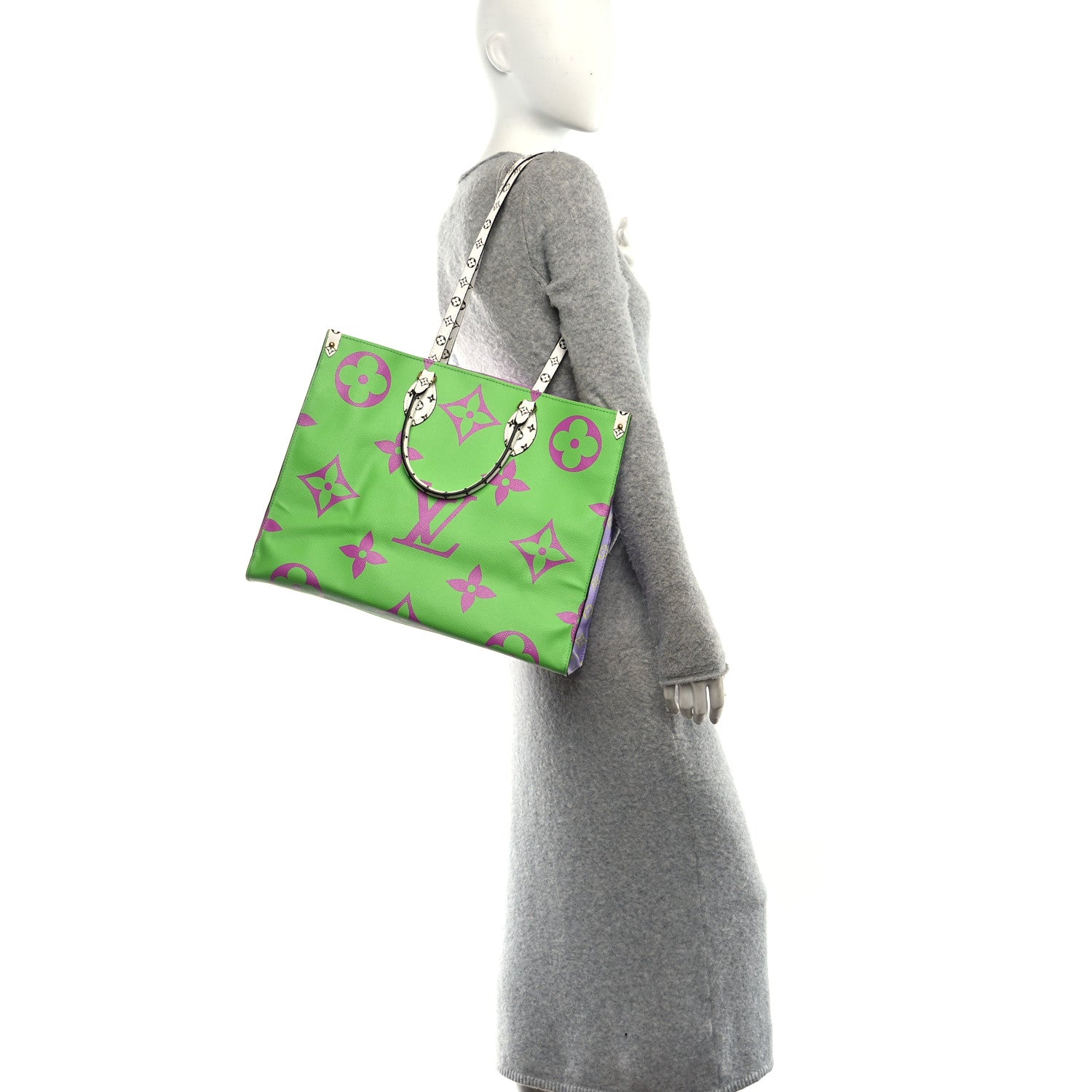Louis Vuitton Monogram Giant Onthego GM Pink Lilac 2 of 9