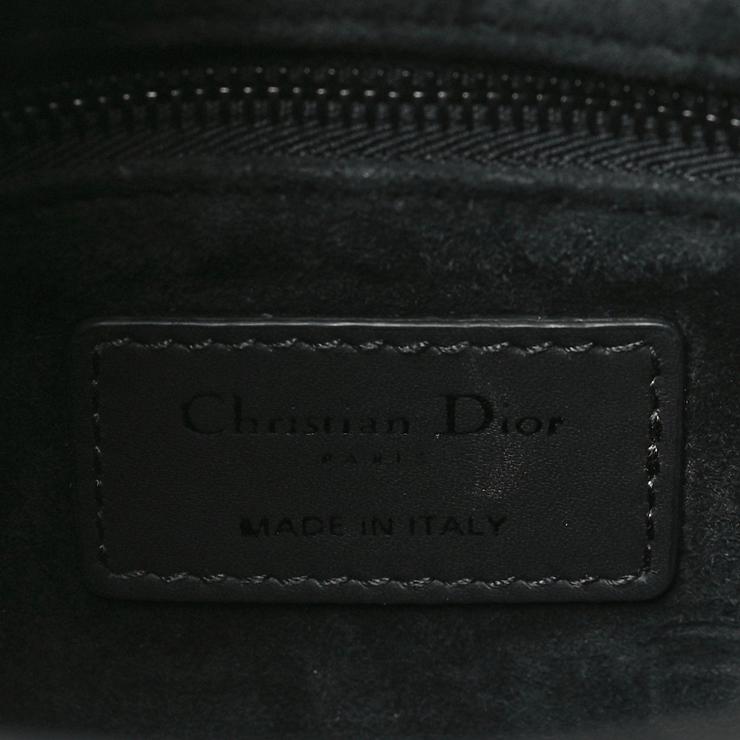 Christian Dior Ultra Matte Calfskin Cannage Small My ABCDior Lady Dior Black 6 of 9