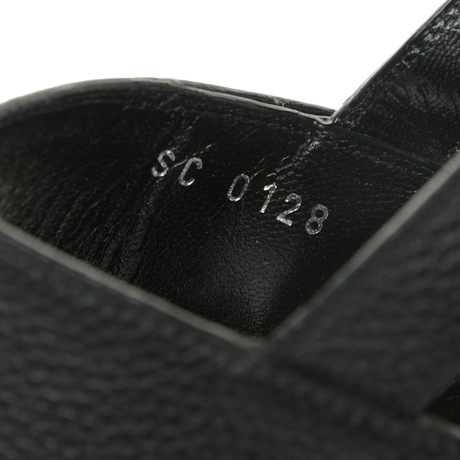 Louis Vuitton Grained Calfskin Horizon Platform Sandals 40 Black 15 of 18