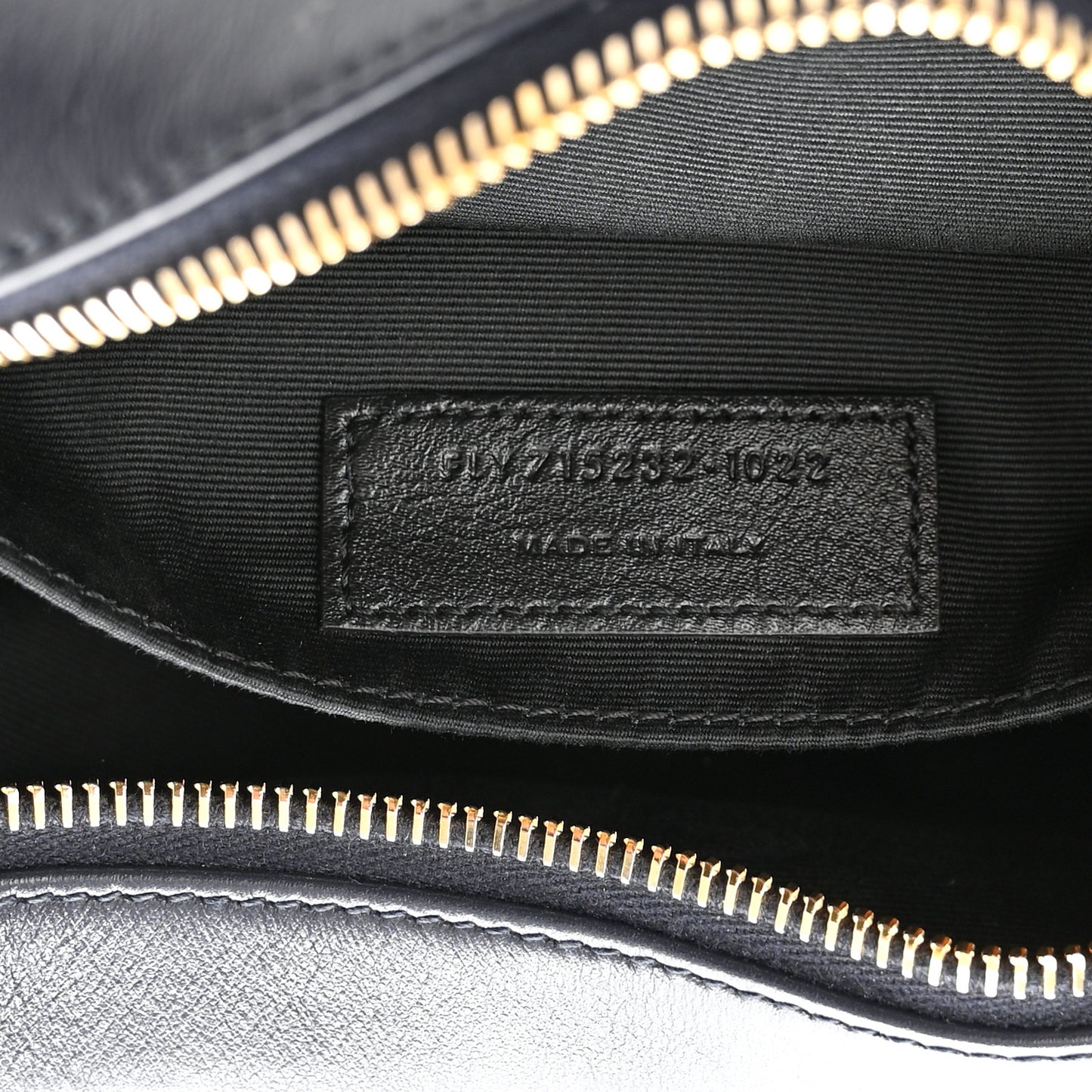 Calfskin Matelasse Monogram Lou Camera Bag Deep Marine
