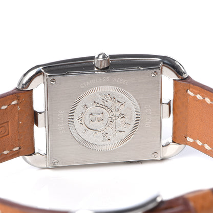 Hermes Stainless Steel Epsom 23mm Cape Cod Quartz Watch Gold 5 of 11