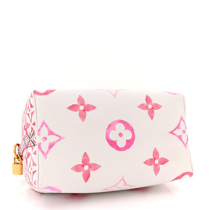 Louis Vuitton Monogram Giant By The Pool 2.0 Speedy Bandouliere 25 Rose 4 of 11