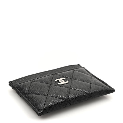 Chanel Caviar Quilted Card Holder Black 4 of 9