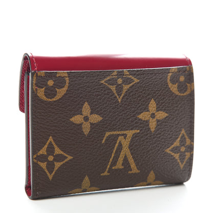 Louis Vuitton Monogram Zoe Wallet Fuchsia 3 of 7