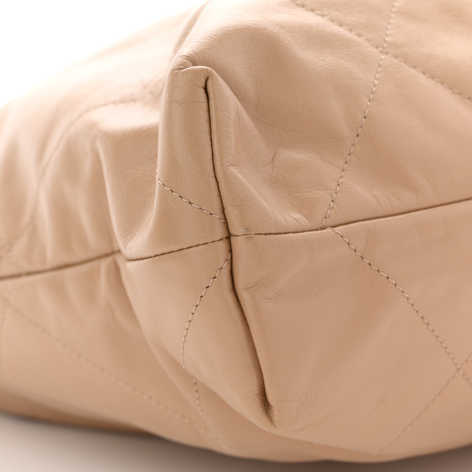 Chanel Shiny Calfskin Quilted Chanel 22 Beige 11 of 11