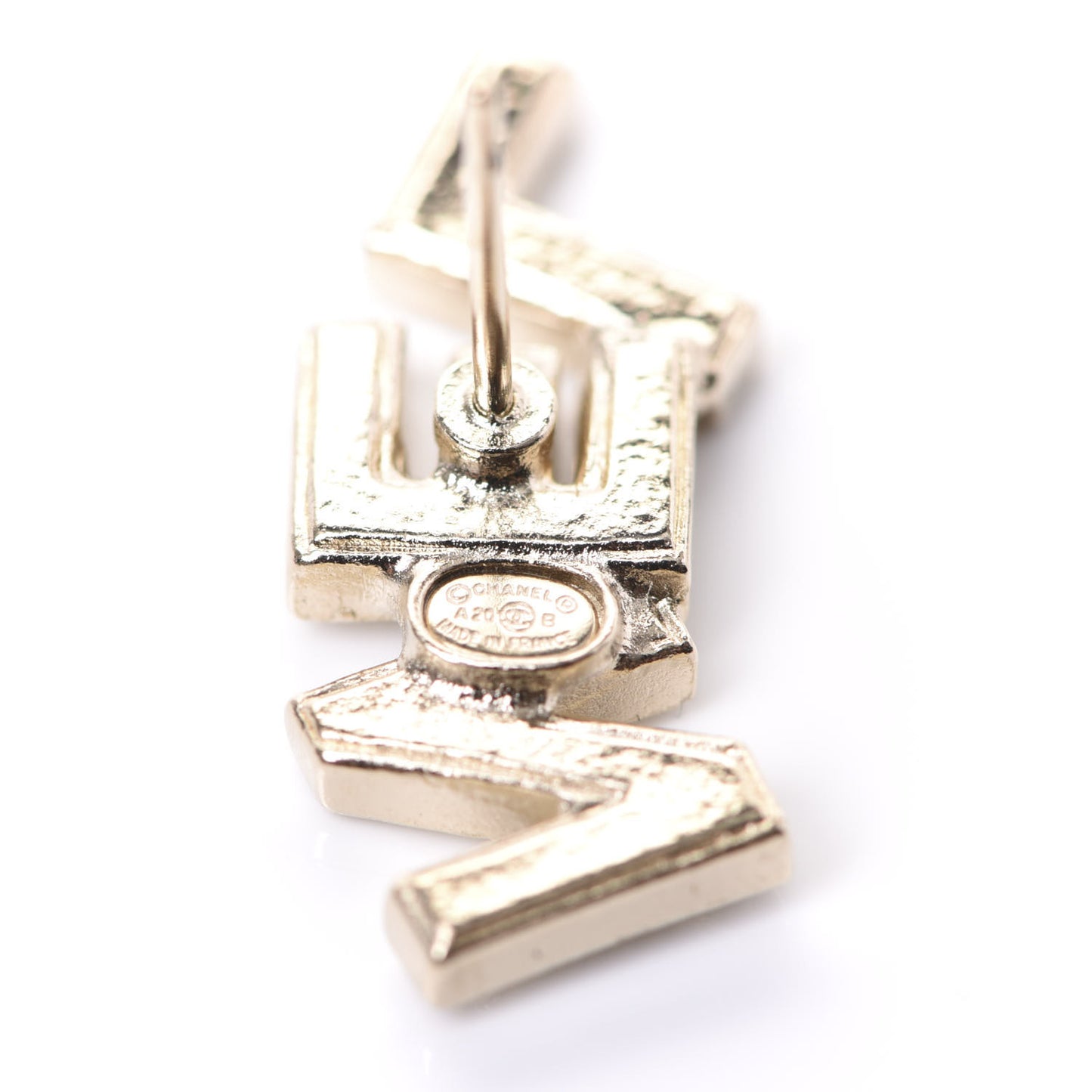 Crystal Pearl Signature Stud Earrings Gold