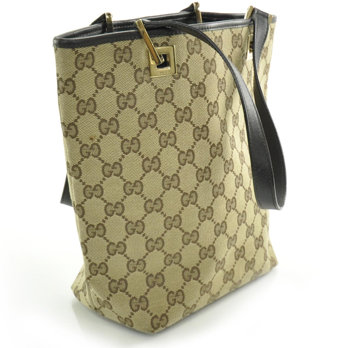 Monogram Small Bucket Tote Ebony
