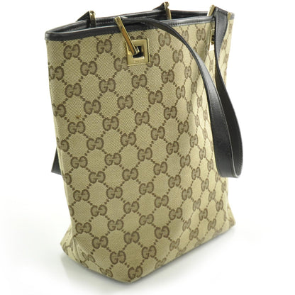 Gucci Monogram Small Bucket Tote Ebony 3 of 8