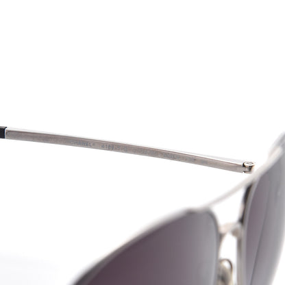 Chanel Aviator CC Sunglasses 4189-T-Q Silver 7 of 11